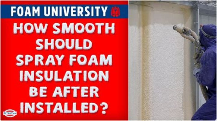 How thick should spray foam be in attic?