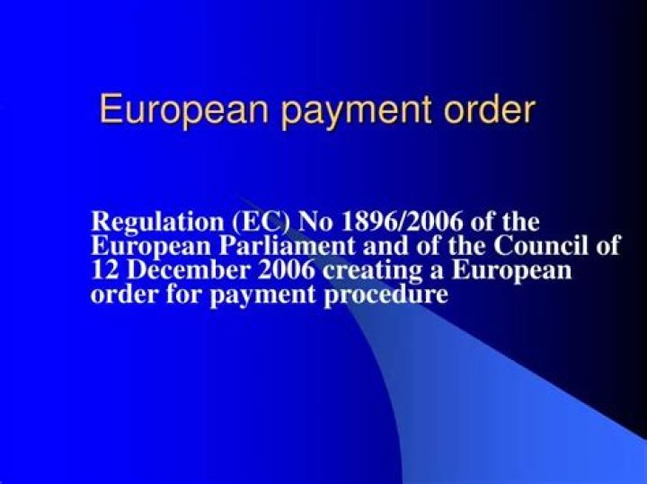 How to enforce a European Payment Order?