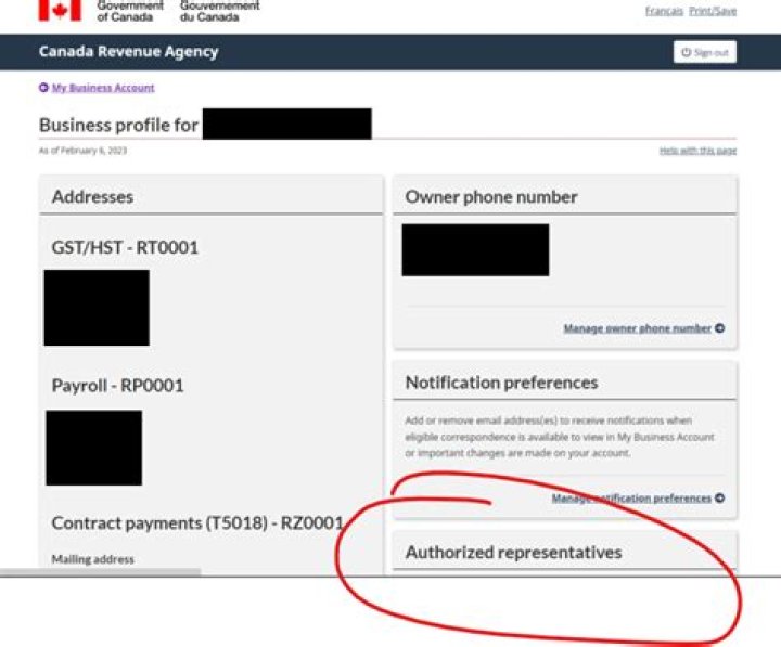 Is a poa an authorized representative?