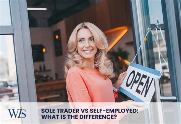 Is a self employed cleaner a sole trader?