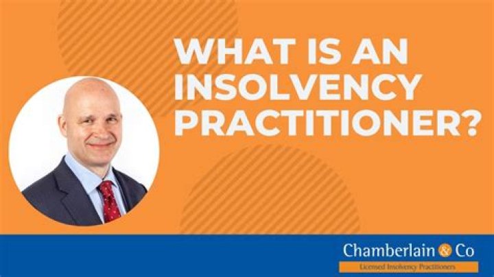 Is an insolvency practitioner?