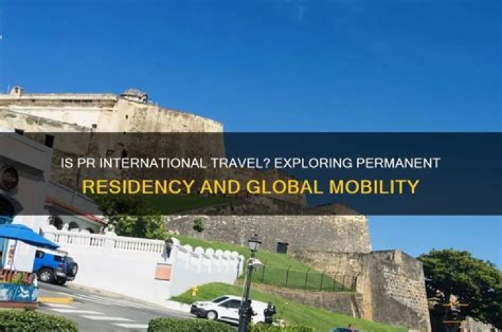 Is Bermuda considered international travel?