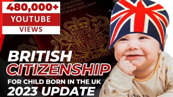 Is child born in UK a British citizen?