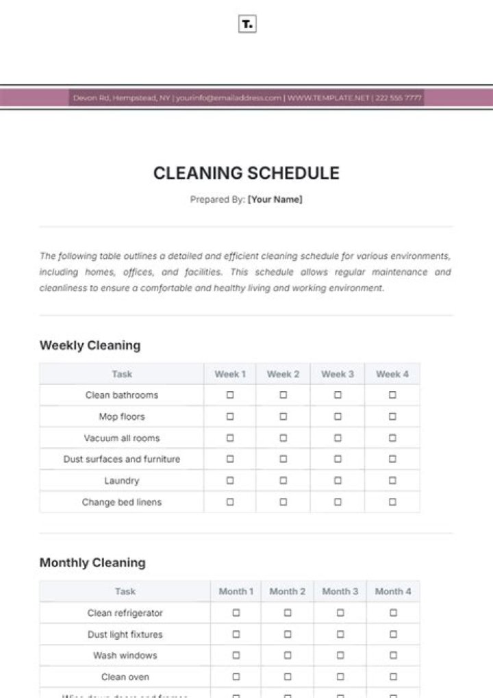 Is cleaning once a week enough?