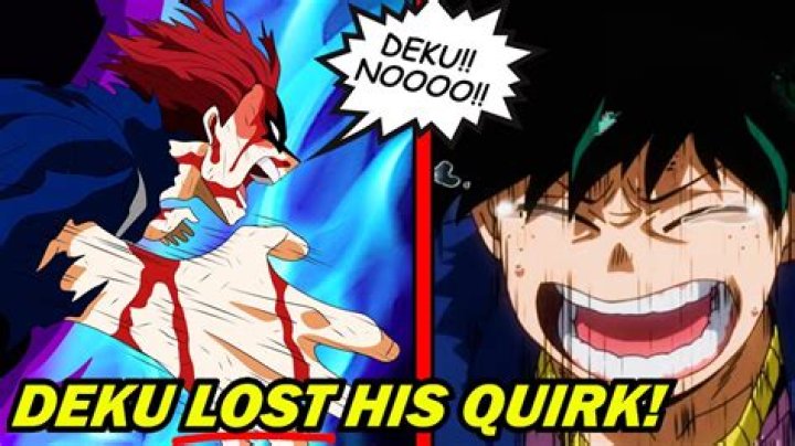 Is Deku the only Quirkless person?
