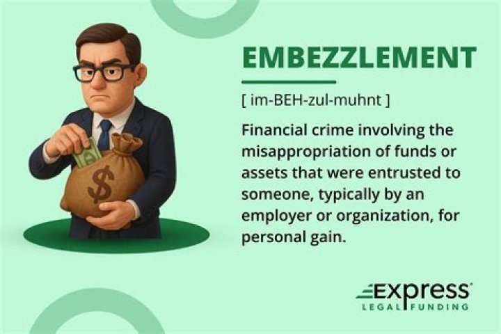 Is embezzlement a crime against the state?