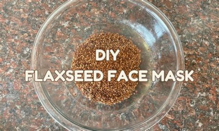 Is flaxseed good for face?