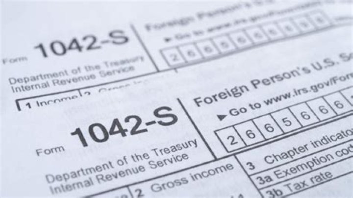 Is income on 1042-S taxable?