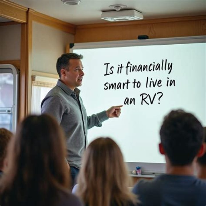 Is it financially smart to live in an RV?
