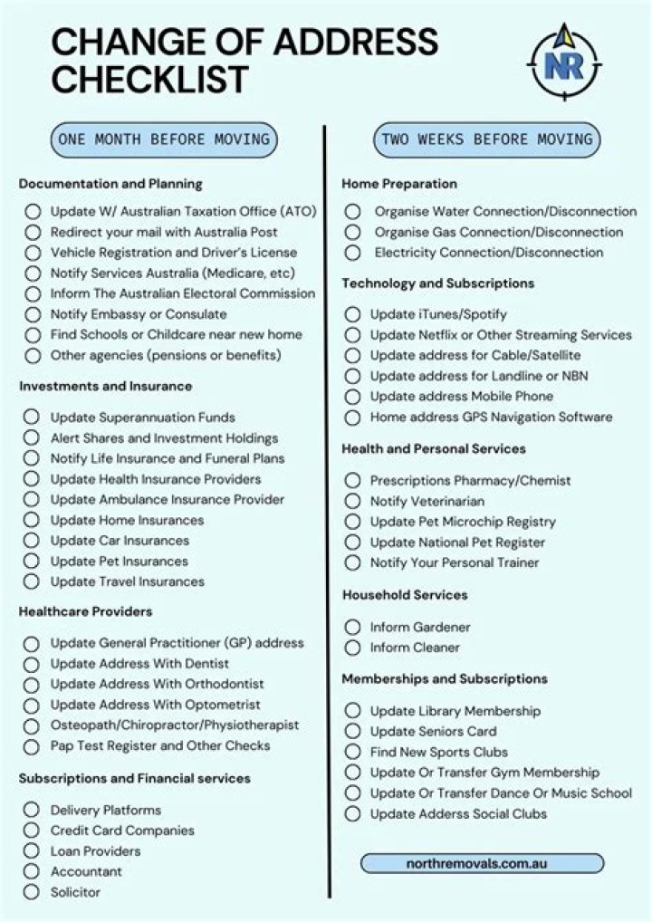 Is it illegal to not change your address when you move?
