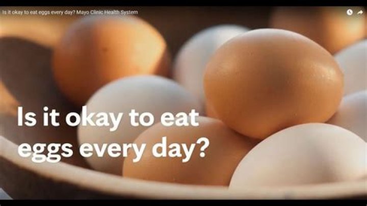 Is it OK to eat one egg every day?