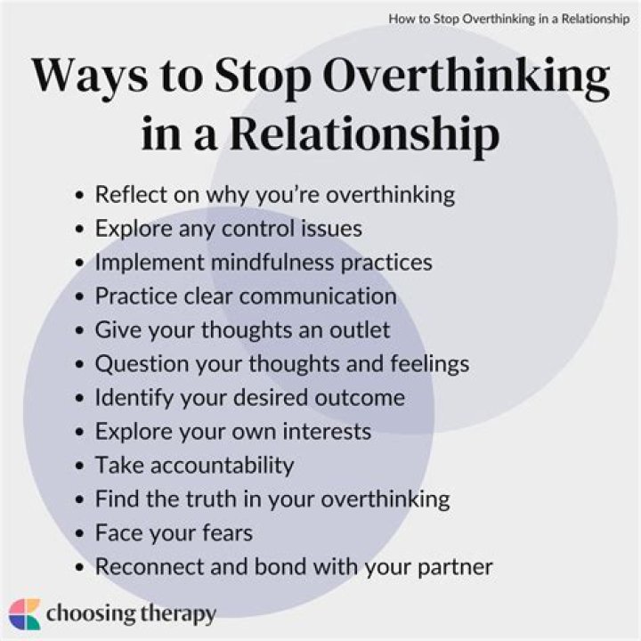 Is overthinking toxic in a relationship?