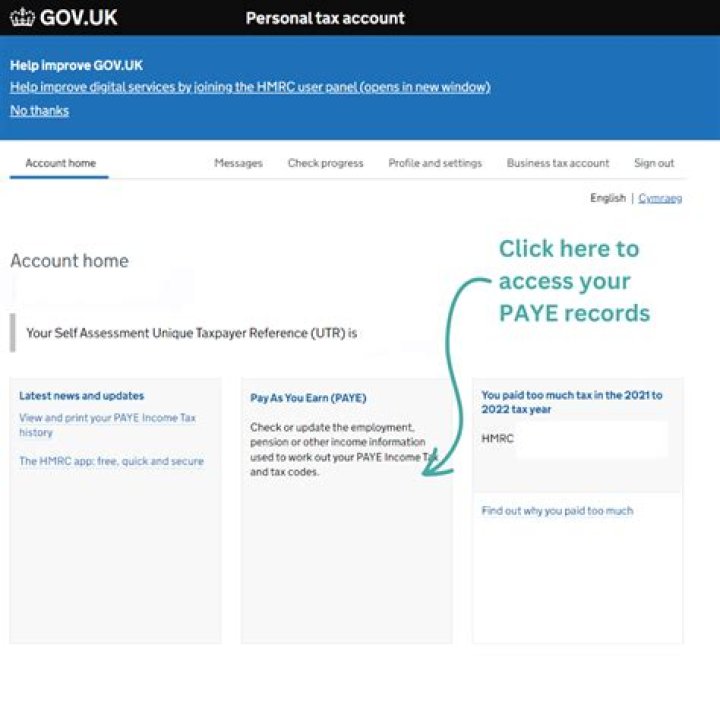 Is PAYE paid to HMRC?