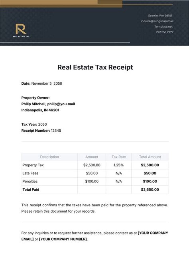 Is real estate tax refundable?