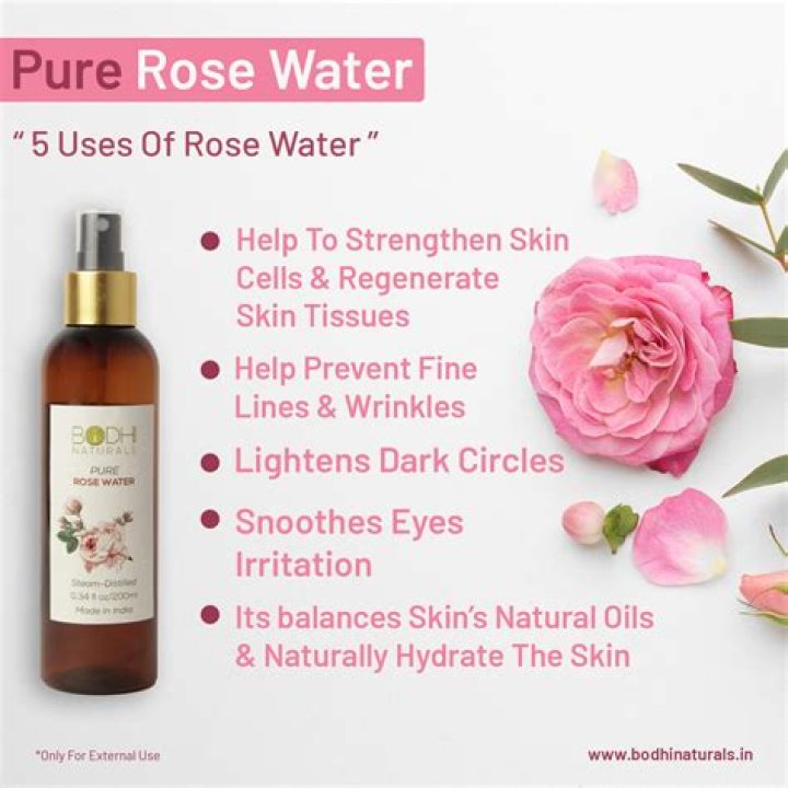 Is rose water harmful for skin?
