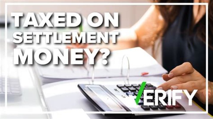 Is settlement pay taxable?