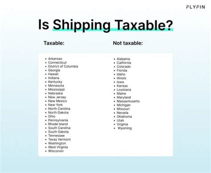 Is shipping taxable in NC?