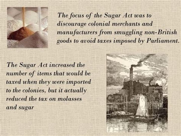 Is the Sugar Act taxation without representation?