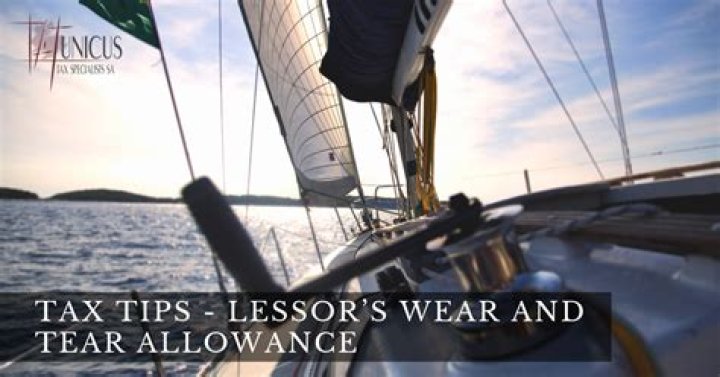 Is Wear and Tear Allowance still available?