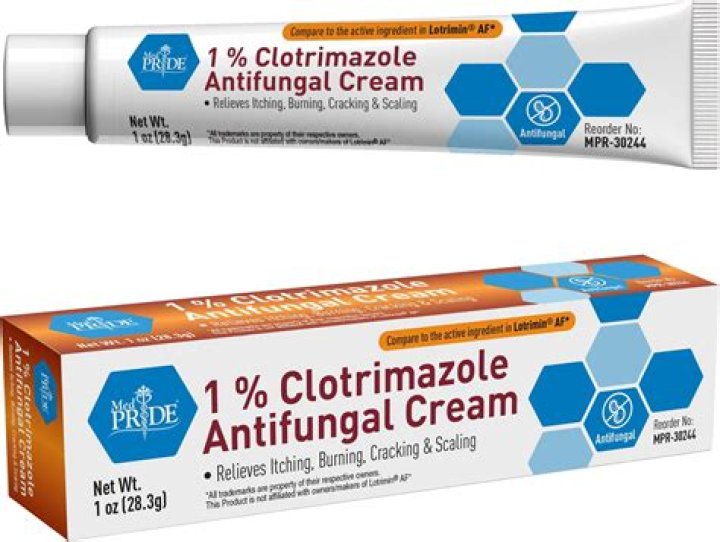 What's clotrimazole cream used for?