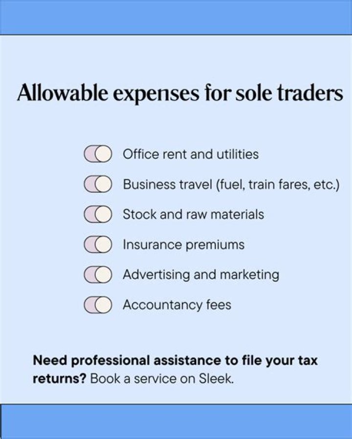 What are allowable expenses on which you claimed tax relief?