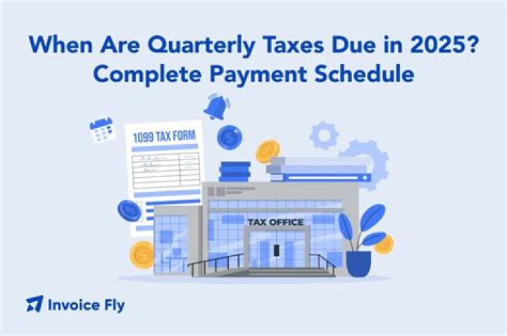 What are dates for quarterly taxes?