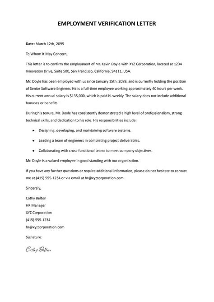 What are employers allowed to say when verifying employment?