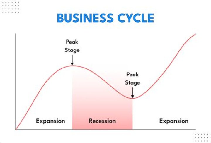 What are the phases of a business cycle?