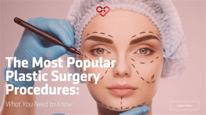 What are the top 5 plastic surgery procedures?
