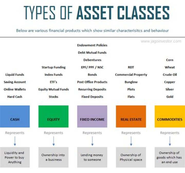 What are the various financial assets?
