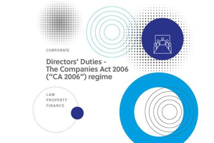 What are your general duties as a director under the Companies Act 2006?
