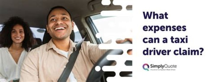 What can a taxi driver claim on tax?