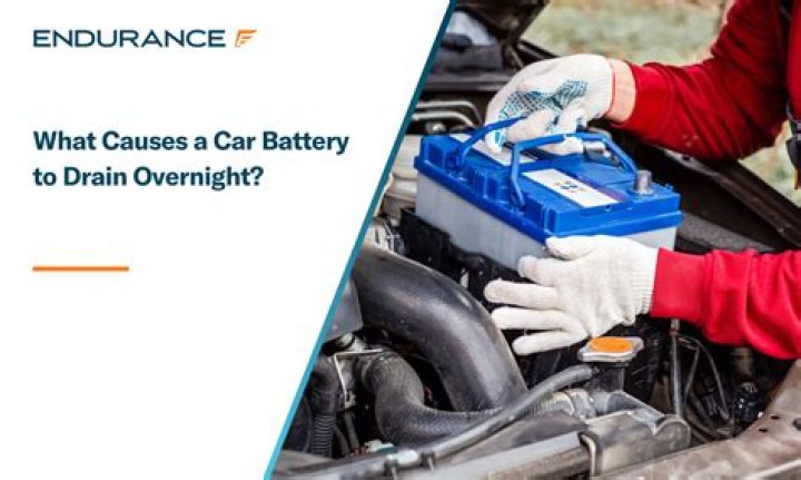 What can drain your car battery overnight?