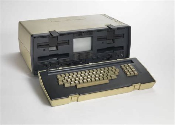 What computer company introduced the first laptop?