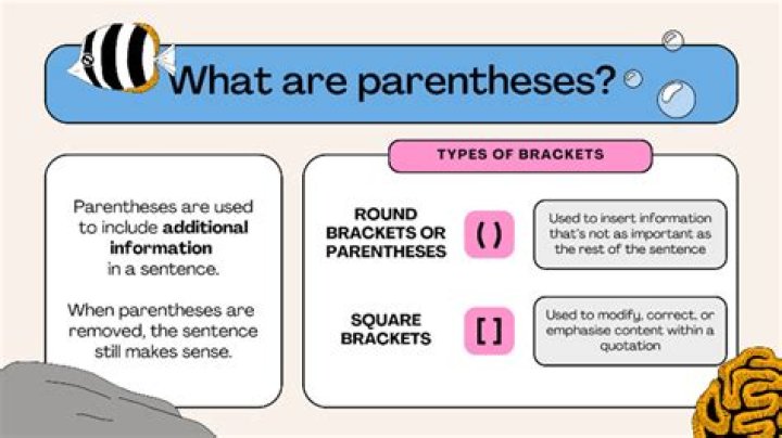 What do parentheses mean on tax returns?