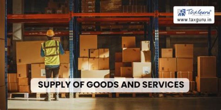 What do taxes do for the supply of goods and services?