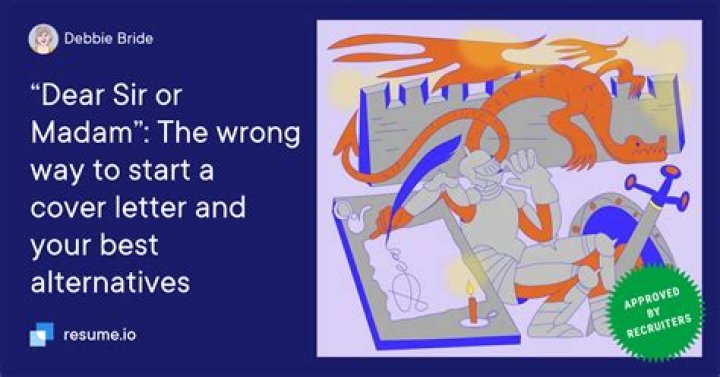 What do you put after Dear Sir Madam?