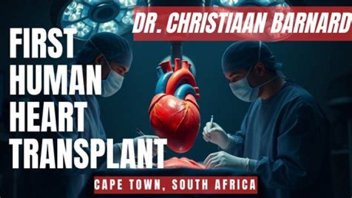 What doctor performed the first heart transplant?