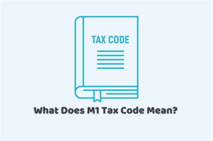 What does a 1 mean on tax code?