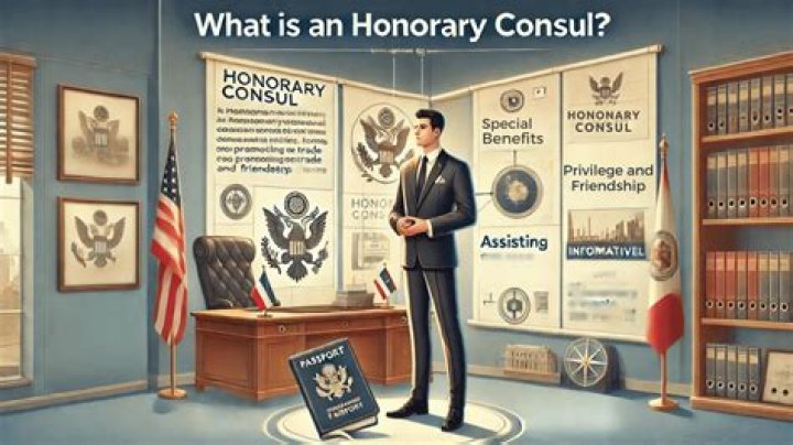 What does a honorary consul do?