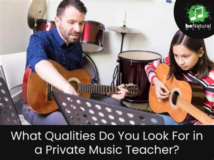 What does a private music teacher do?