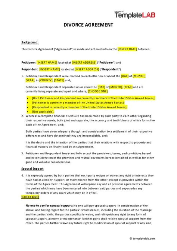 What does a stipulated divorce mean?