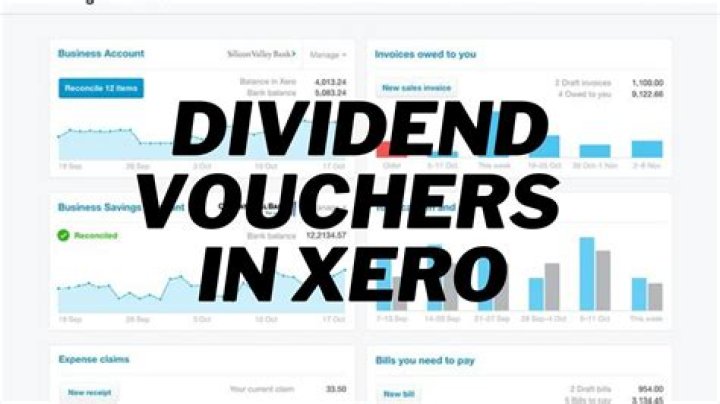 What does dividend voucher mean?