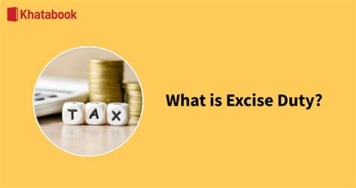 What does excise mean in tax?