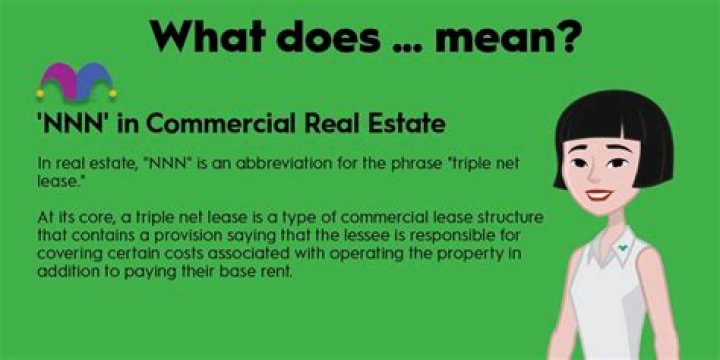 What does NNN mean in commercial real estate?