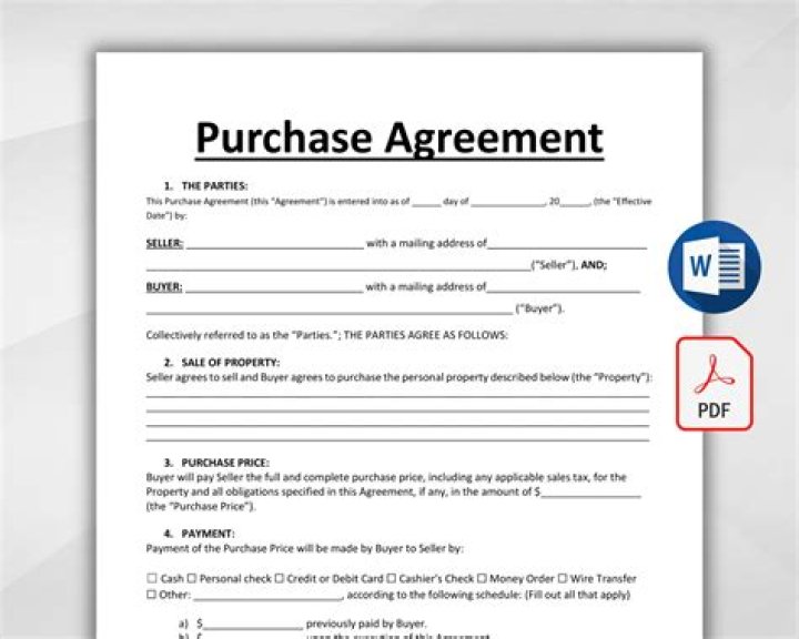 What happens after sale and purchase agreement is signed?