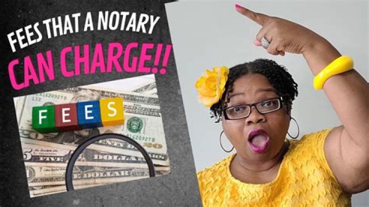 What happens if a notary charges more?
