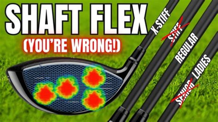 What happens if my driver shaft has too much flex?