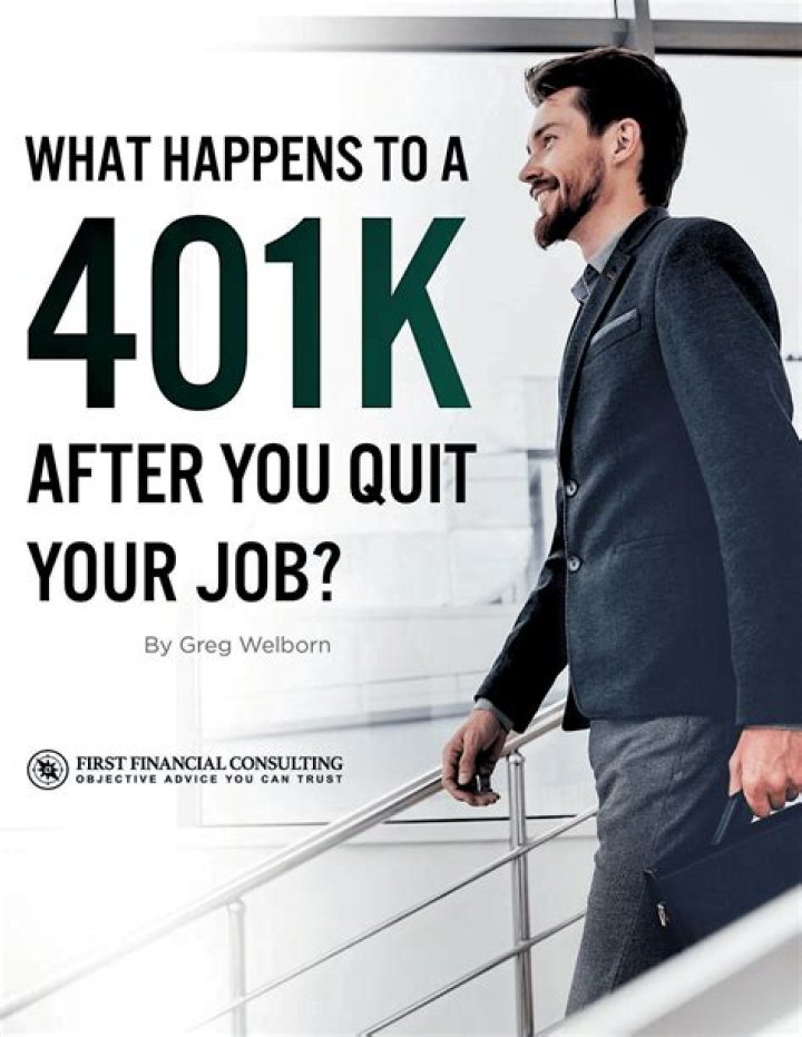 What happens to 401K after losing job?