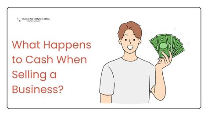 What happens to cash when a company is acquired?